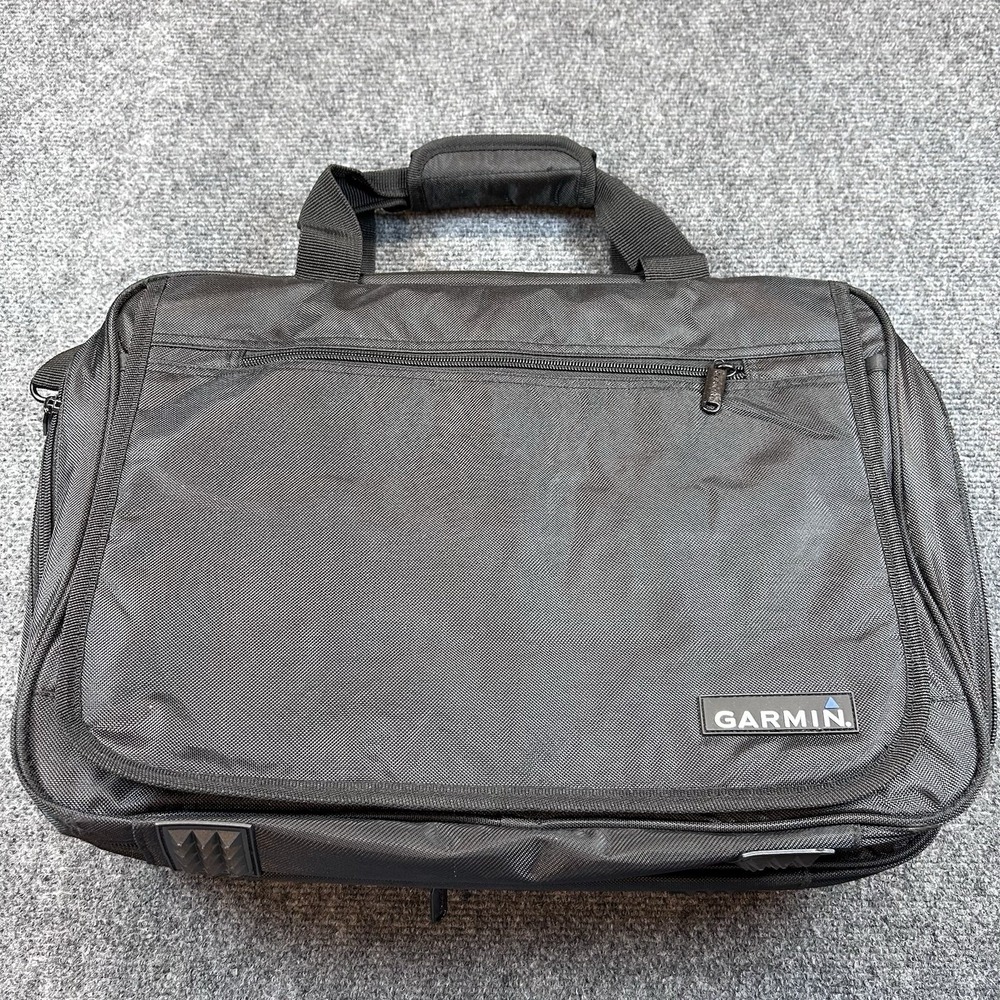Garmin Executive Flight Carrying Bag BAG ONLY Black New W/ Blue Small T-shirt